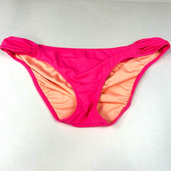 Victoria's Secret Other - Y2K Victorias Secret Size Medium Knockout Cheeky Bikini Bottoms Solid Pink #3485